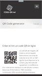 Mobile Screenshot of code-qr.net
